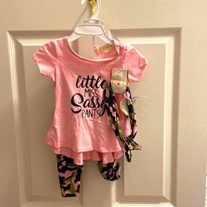 NWT Toddler girl outfit